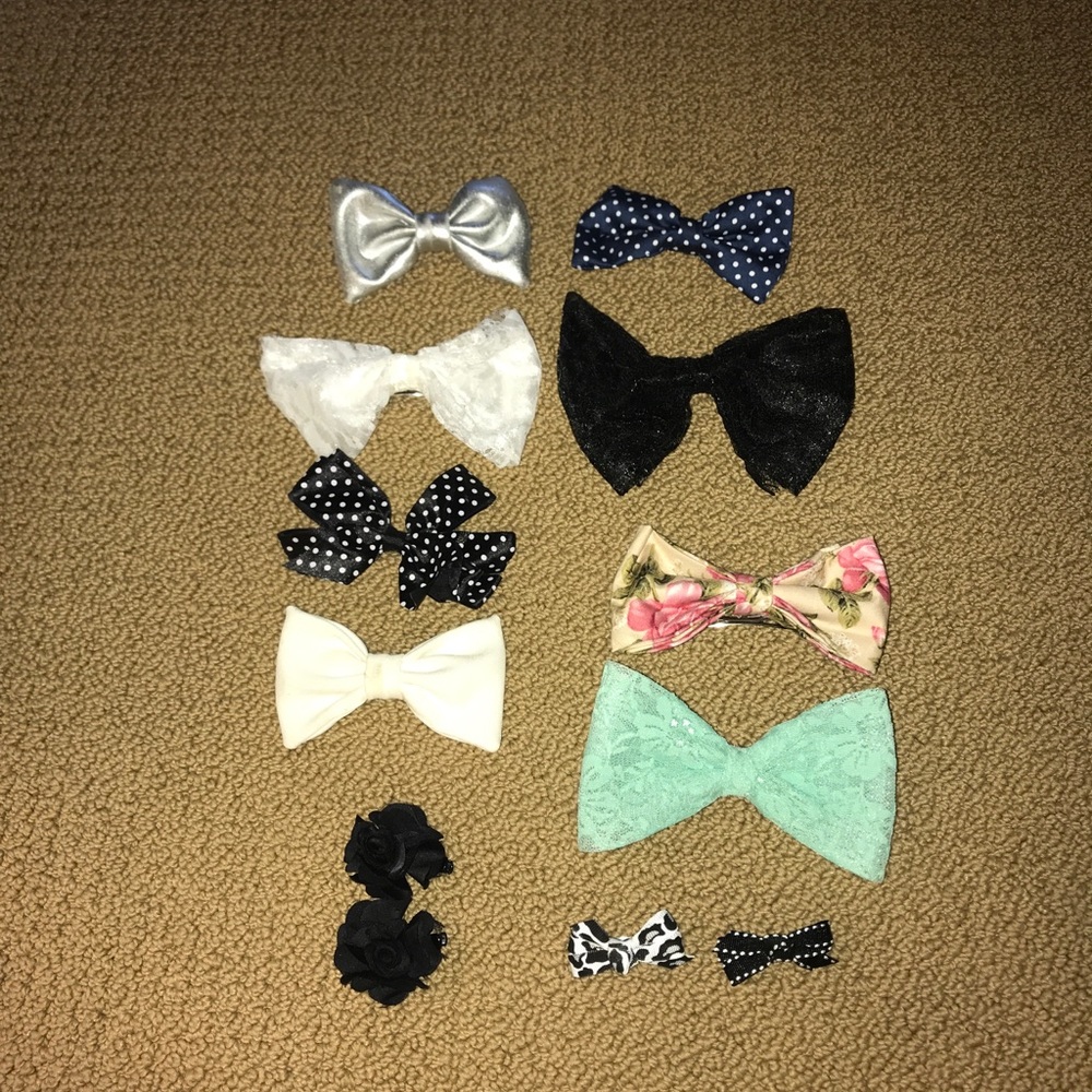 Hair bows and clips
